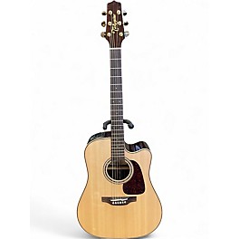 Used Takamine P5DC Natural Acoustic Electric Guitar