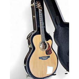Used Takamine P7NC  Natural Acoustic Electric Guitar