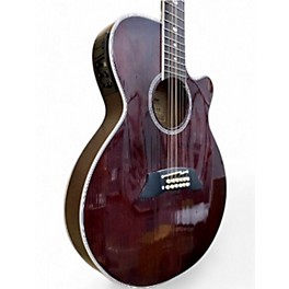 Used Takamine TSP158C-12 Wine Red 12 String Acoustic Electric Guitar