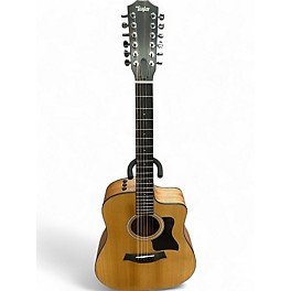 Used Taylor 150ce Natural 12 String Acoustic Electric Guitar