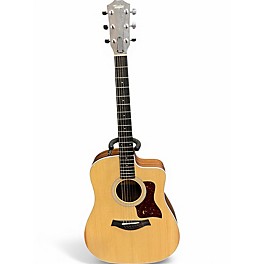 Used Taylor 210CE Natural Acoustic Electric Guitar