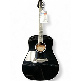 Used Taylor 210E Black Acoustic Electric Guitar