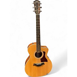 Used Taylor 214CE Natural Acoustic Electric Guitar