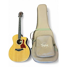 Used Taylor 214CE Natural Acoustic Electric Guitar