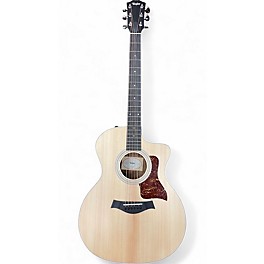 Used Taylor 214CE Natural Acoustic Electric Guitar