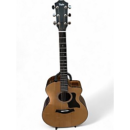 Used Taylor 214CE Natural Acoustic Electric Guitar
