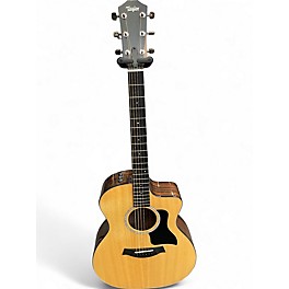 Used Taylor 214CE Plus Natural Acoustic Electric Guitar