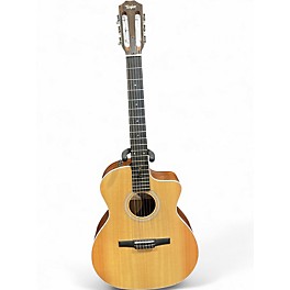 Used Taylor 214CEN Natural Classical Acoustic Electric Guitar