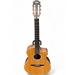 Used Taylor 214CEN Natural Classical Acoustic Electric Guitar