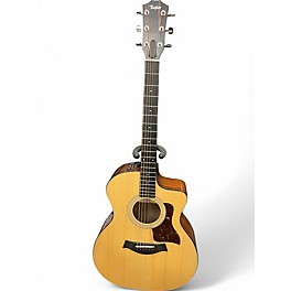 Used Taylor 214ce plus Natural Acoustic Electric Guitar