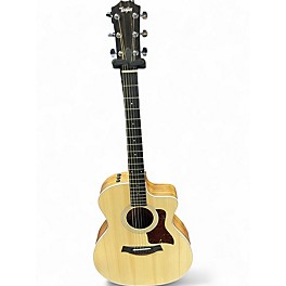 Used Taylor 214cek Natural Acoustic Electric Guitar