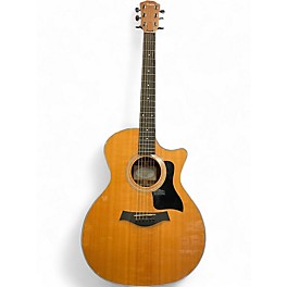 Used Taylor 314CE Black Acoustic Electric Guitar