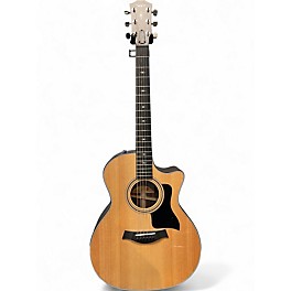 Used Taylor 314CE Natural Acoustic Electric Guitar