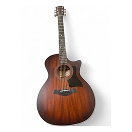 Used Taylor 324CE Builders Edition Shanded Edge Burst Acoustic Electric Guitar
