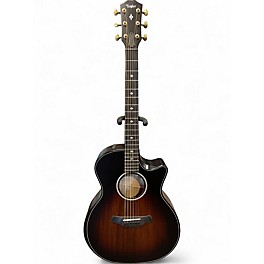 Used Taylor 324ce Builders Edition Tobacco Kona Burst Acoustic Electric Guitar