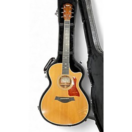 Used Taylor 412CE Natural Acoustic Electric Guitar
