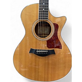 Used Taylor 412CE Natural Acoustic Electric Guitar