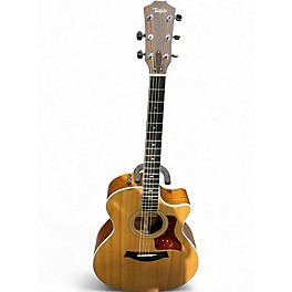 Used Taylor 414CE Natural Acoustic Electric Guitar