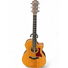 Used Taylor 414CE Natural Acoustic Electric Guitar
