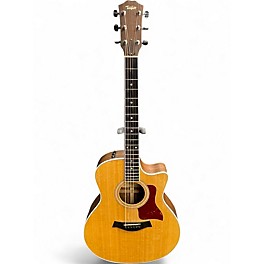 Used Taylor 416CE Natural Acoustic Electric Guitar