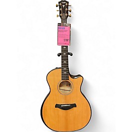 Used Taylor 614CE Builder's Edition Natural Acoustic Electric Guitar