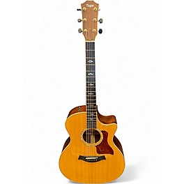 Used Taylor 814CE-LTD Natural Acoustic Electric Guitar