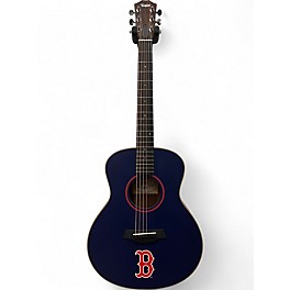 Used Taylor GS Mini MLB Boston Red Sox Blue Acoustic Guitar