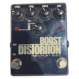 Used Tech 21 BOOST DISTORTION Effect Pedal