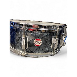 Used Tempo 5.5X14 Snare black diamond pearl Drum