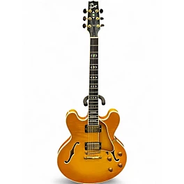 Used The Heritage H555 GOLDEN AMBER Solid Body Electric Guitar