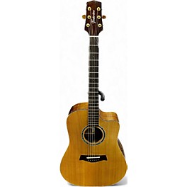 Used Timberline Guitars T60DCE Natural Acoustic Electric Guitar