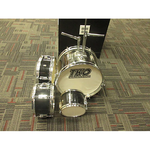Used Tko Percussion 4 piece Small Sized Shell Pack Black Drum Kit Guitar Center