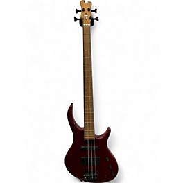 Used Tobias Renegade 4 String Red Electric Bass Guitar
