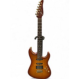 Used Tom Anderson Drop Top Amber Solid Body Electric Guitar