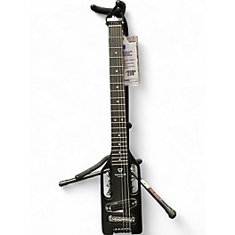 Used Traveler Guitar Ultra Light Left Handed Black Solid Body Electric Guitar