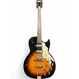Used Truetone Speed Demon Sunburst Hollow Body Electric Guitar