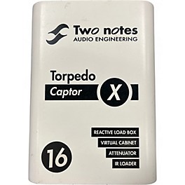 Used Two Notes AUDIO ENGINEERING TORPEDO CAPTOR X  Power Attenuator