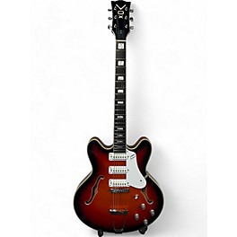 Used VOX BC-S66 Sunburst Hollow Body Electric Guitar