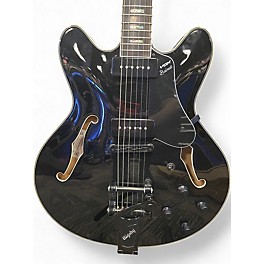 Used VOX BCV90B BOBCAT Black Hollow Body Electric Guitar