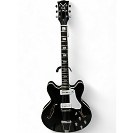 Used VOX Bobcat Black Hollow Body Electric Guitar