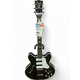 Used VOX Bobcat S66 Black And White Hollow Body Electric Guitar