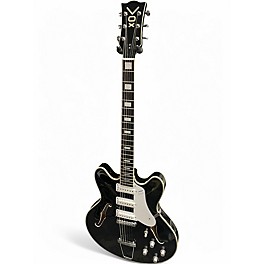 Used VOX Bobcat S66 Black Hollow Body Electric Guitar