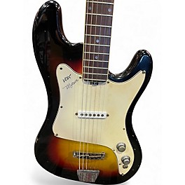 Used VOX METEOR Vintage Sunburst Solid Body Electric Guitar