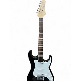 Used Vinci S TYPE Black Solid Body Electric Guitar