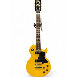 Used Vintage V132 Yellow Solid Body Electric Guitar