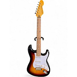 Used Vintage v6 Sunburst Solid Body Electric Guitar