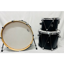 Used Used WTS 3 piece Epiphany Matte Black Drum Kit