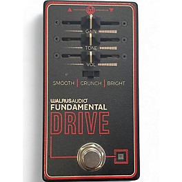 Used Walrus Audio FUNDAMENTAL DRIVE Effect Pedal