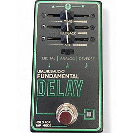Used Walrus Audio Fundamental Delay Effect Pedal