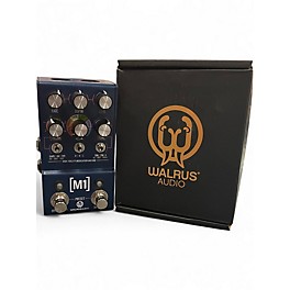 Used Walrus Audio MAKO SERIES M1 High-Fidelity Modulation Machine MKII Blue Effect Pedal